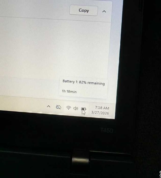 Laptop Lenovo ThinkPad T450