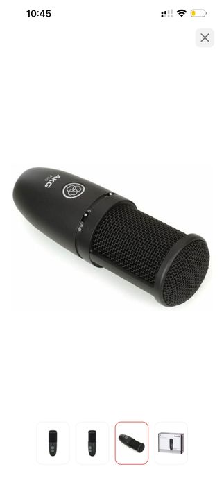 Микрофон AKG P120 черный