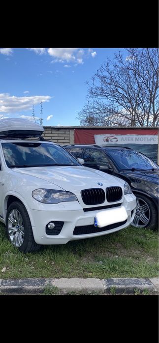 BMW X5 E70 face lift броня  крайно гърне