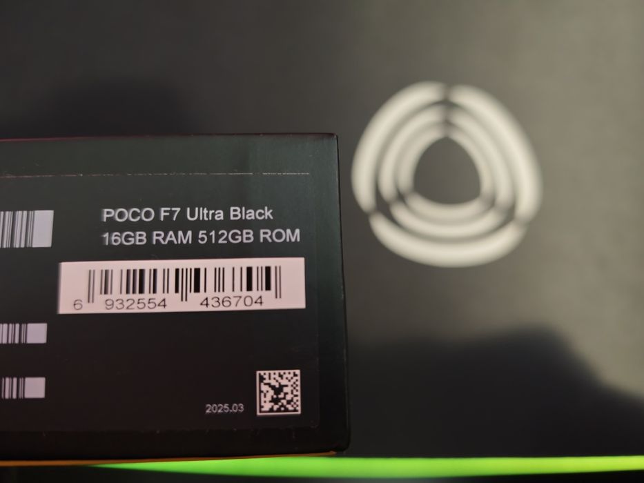 Poco F7 Ultra, Black, 512GB ROM, 16GB RAM