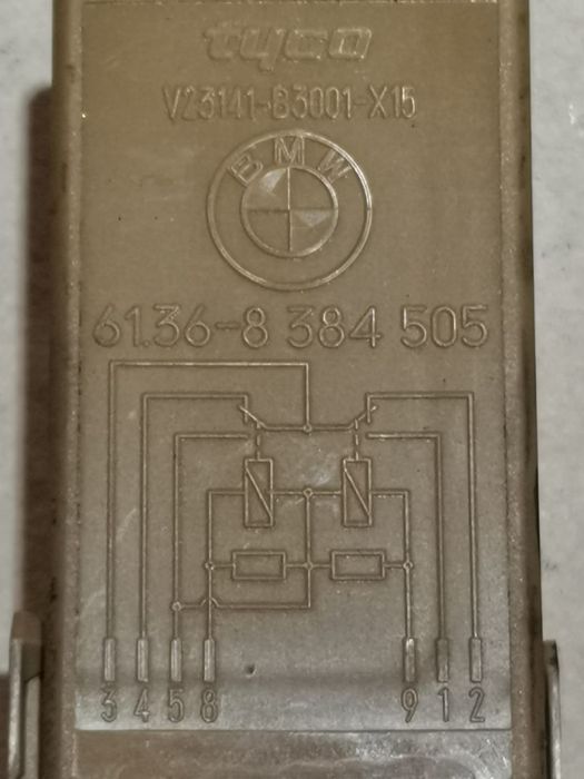 Releu stergatoare 6136-8384505 bmw E46 E39 E60 E38 X3 E83 X5 E53 Z8 52