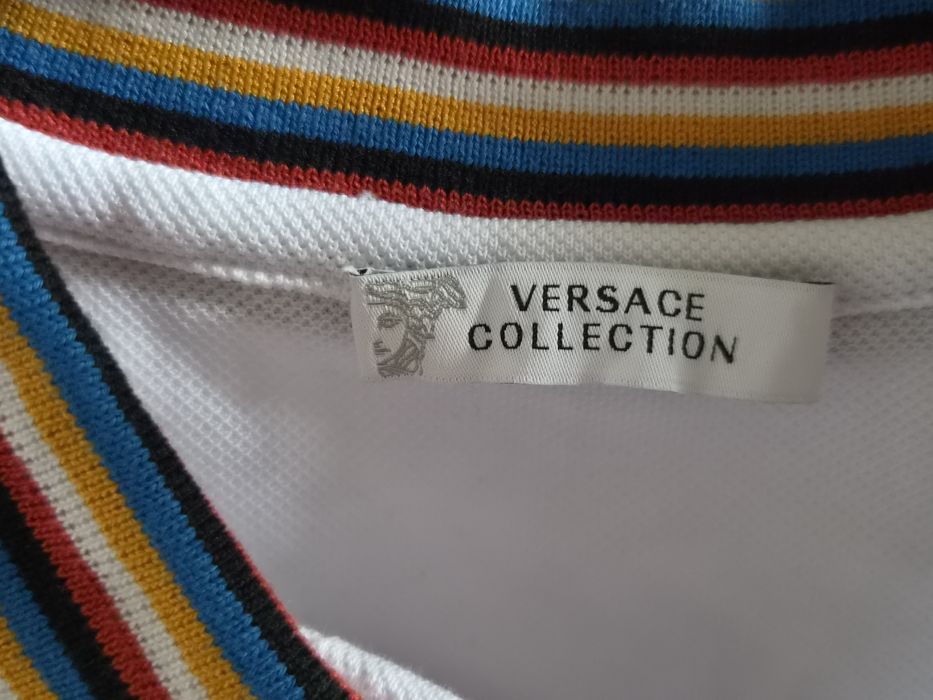 Мъжка оригинална поло тениска Versace