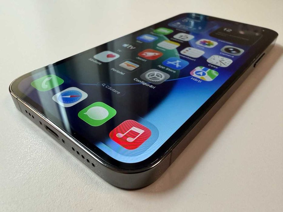  Apple / iPhone 12 Pro 128 Gb / Graphite / 100% Acumulator