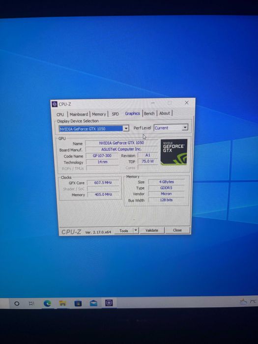 ASUS VivoBook Pro – i5-7300HQ / GTX 1050Ti / 4GB / 1TB HDD