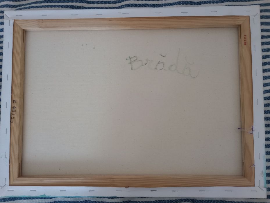 Pictură naivă in ulei