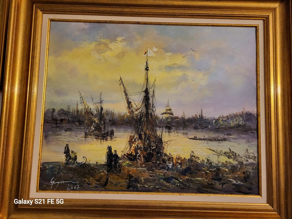 Vând tablouri diverse teme, pictura în acrilic.