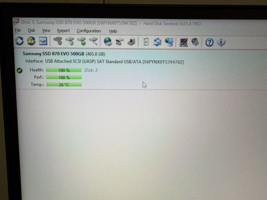 2x 870 EVO Samsung 500 GB