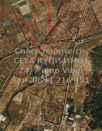 Земеделски масив 41дка със стари рибарници - код 61685