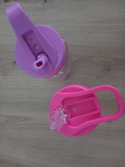 НОВИ детски шишета с твърда сламка Disney Marie cat Gabby's Dollhouse