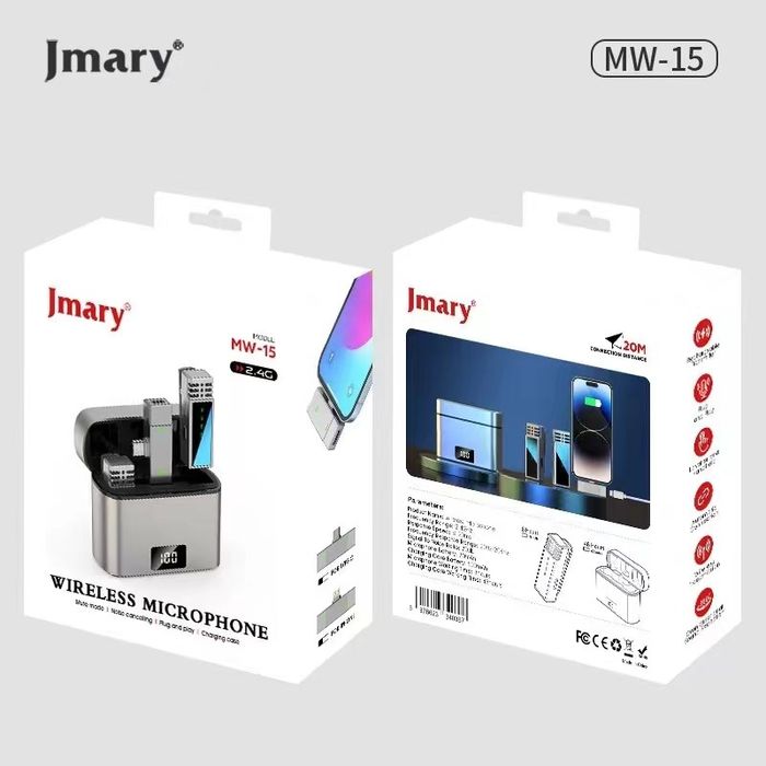 Петличный микрофон Jmary MW-15