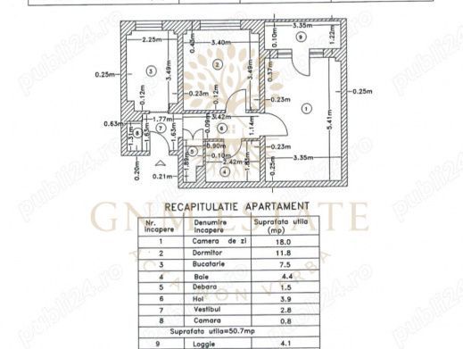 2 Camere Decomandat Zona Crangasi
