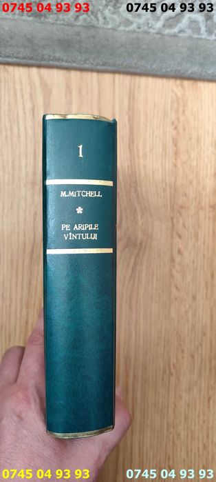 carte carti Pe aripile vantului Margaret mitchell 1971 cartonata vol 1