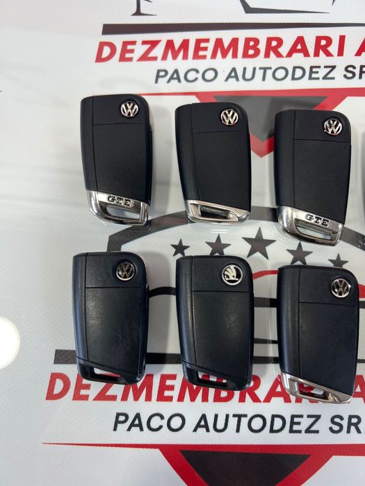 Cheie Completa Originala Vw Golf 6 7 Passat B6 B7 CC Tiguan