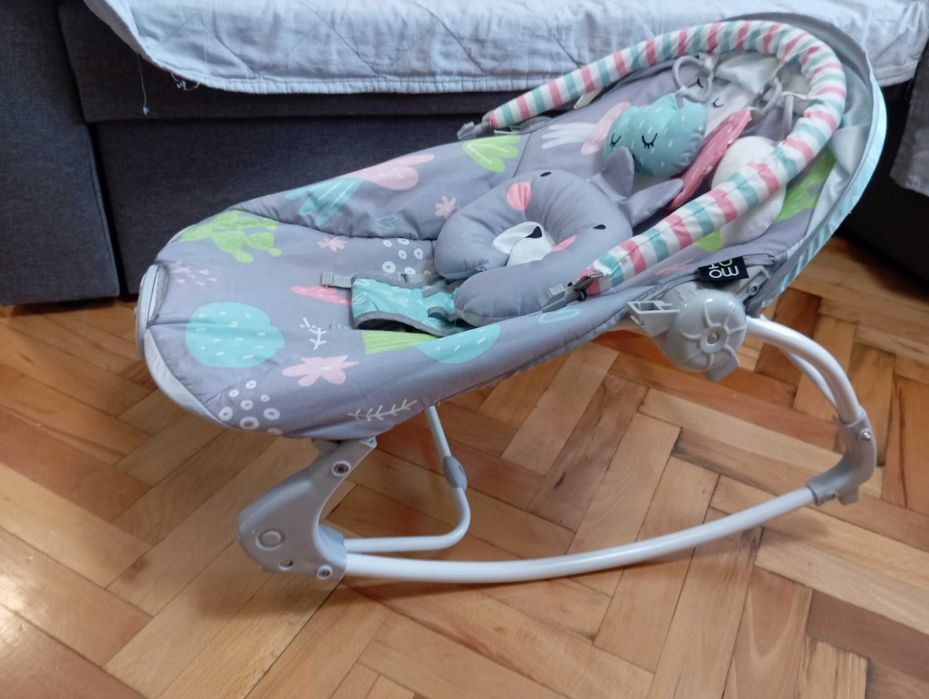 2 бр. Бебешки шезлонг-люлка