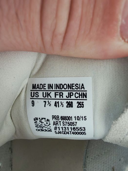 Adidas Superstar 80s Metal Toe S75057 | Piele întoarsă | Mărimea 41 1/3