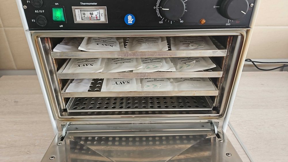 Pupinel sterilizare TS TAN STERIL 2000 – stare foarte bună + consumabile incluse