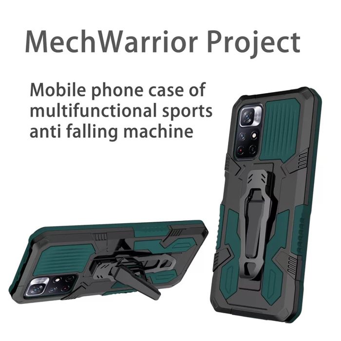 Samsung Galaxy S23 Ultra / S23+/ S23 / WARRIOR кейс гръб със стойка