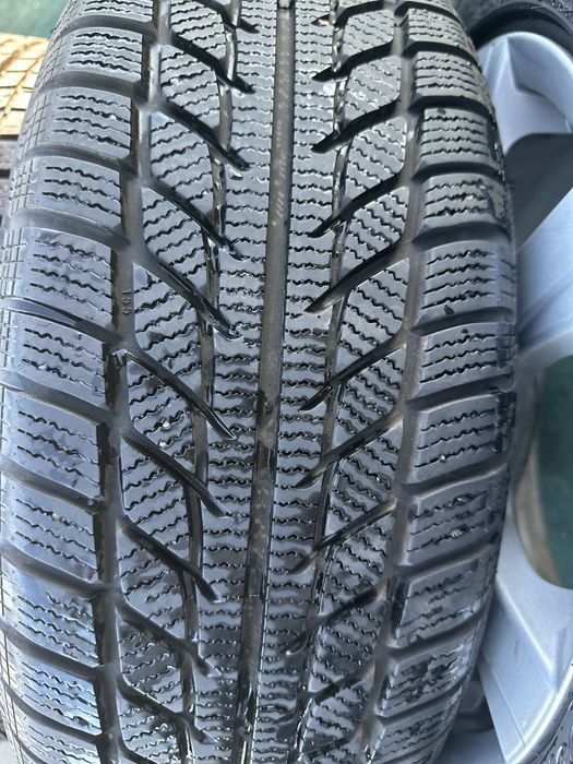 Set jante 5X112 Cauciucuricuri 205/55  R16  iarnă Dot 2024