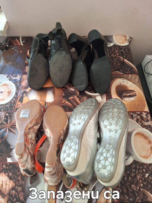 Обувки, сандали на ток, обувки на ток.