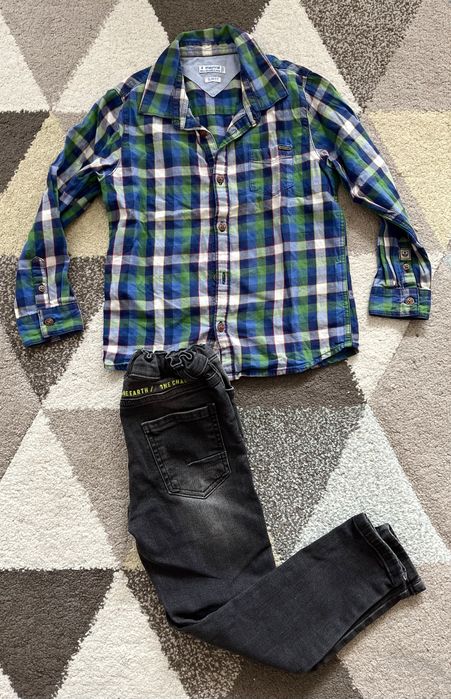 Лот от дрешки риза Mayoral 104 и дънки