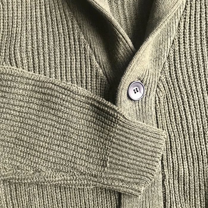 Кардиган с шалевым воротом