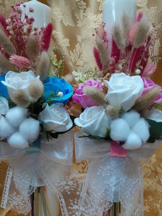 Lumânări și buchete personalizate