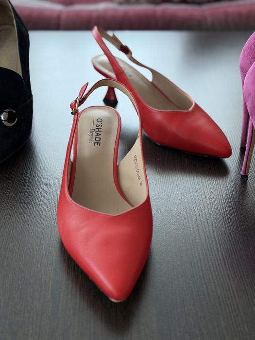 Туфли экокожа 37,5-38 рр