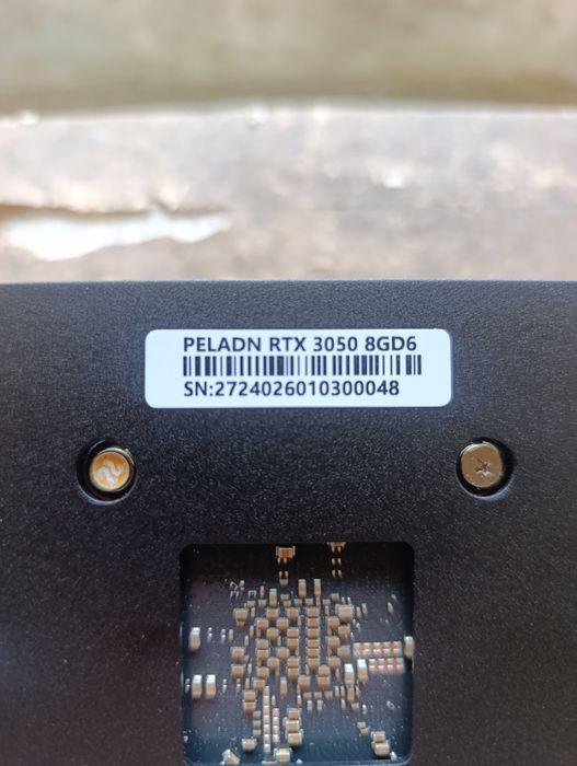 RTX 3050 8 гиговая