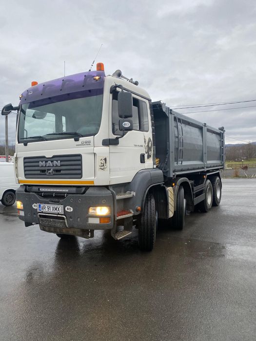 2x Man tga 8x4 semiremorca carnehl