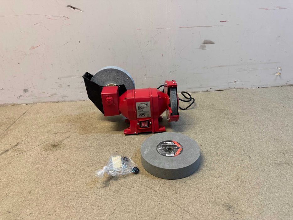 Шмиргел редукторен 250W ø150-200mm RDP-BG03 + Диск  ø200x40xø20mm