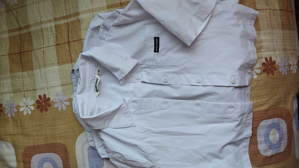 Блузки рубашки школьные для девочки 10 лет