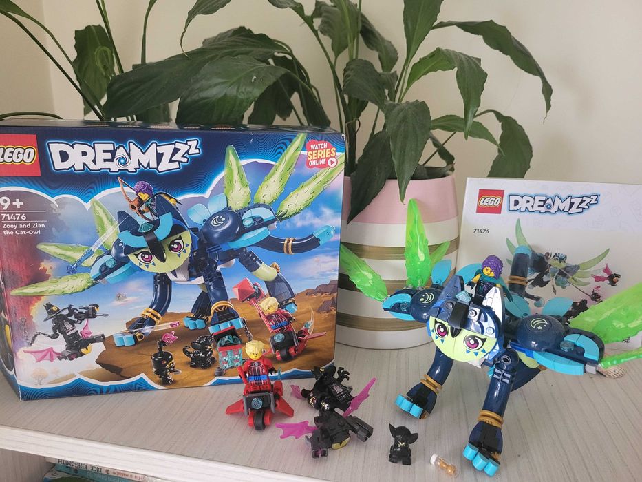 ♡ FANTASTICS LEGO DREAMZzz: Zoey si Pisica-Bufnitazian 71476, 9 ani+, 437