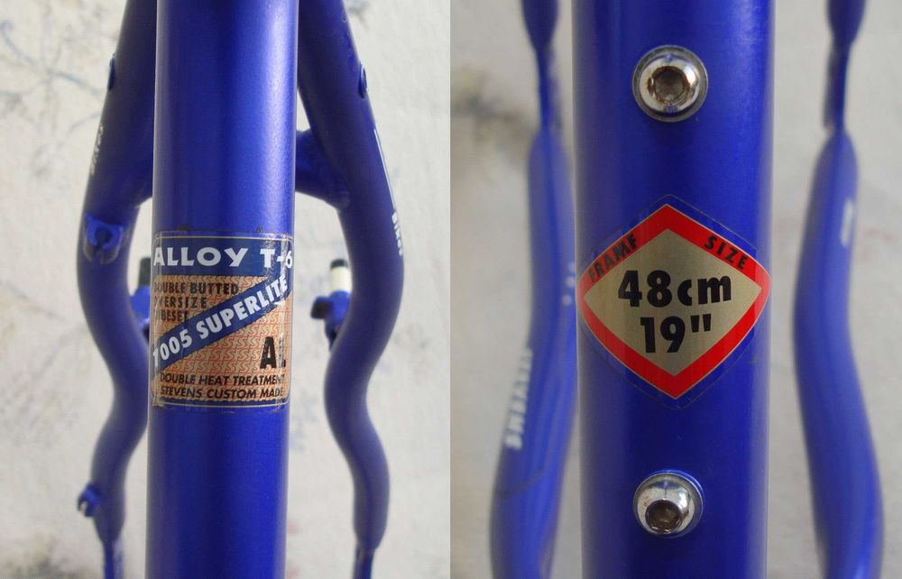 Cadru MTB Stevens 752 aluminiu