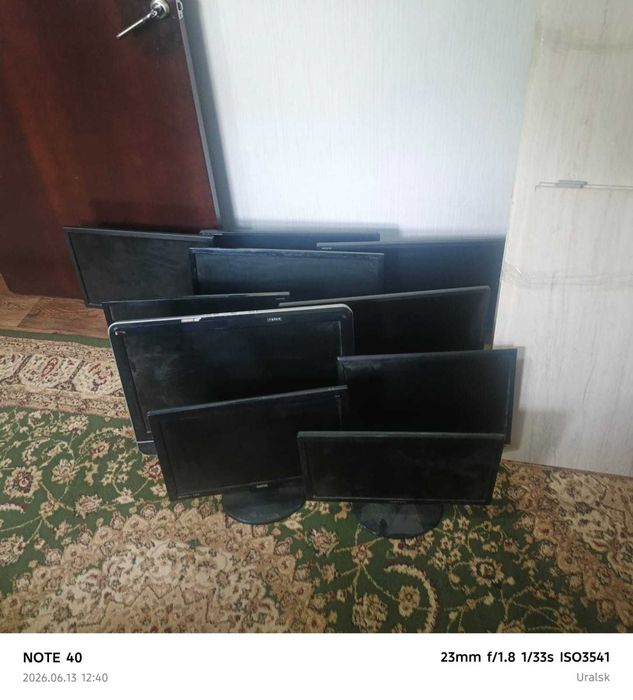 Продам б/у компьютеры и мониторы