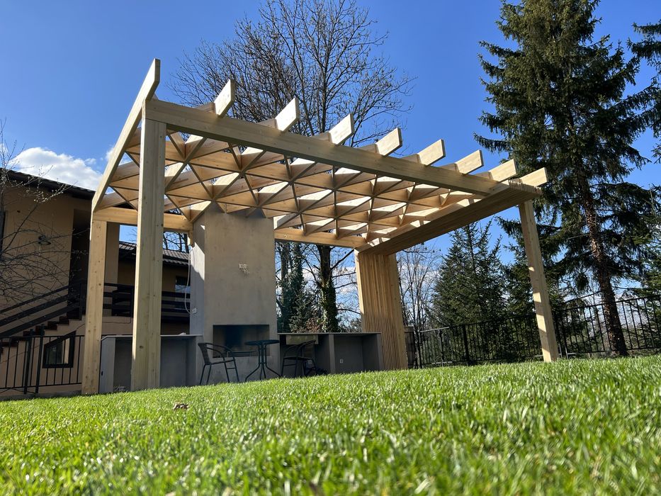 Foișoare, terase, pergole, cabane, deck-uri – Construcții din lemn