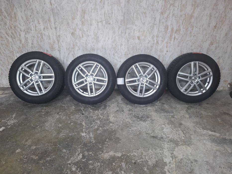 Roti iarna r16 205 60 16 Continental 5x112  Skoda  wolkswagen