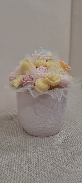 Прекрасни букети от соев восък . Подарък за всеки повод