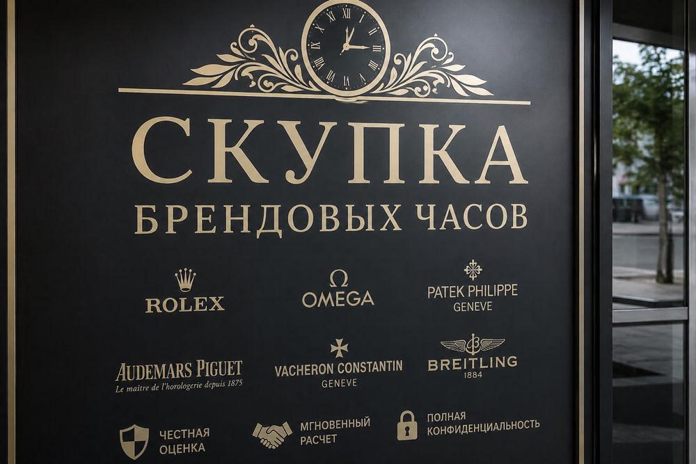 Принимаем часы различных брендов