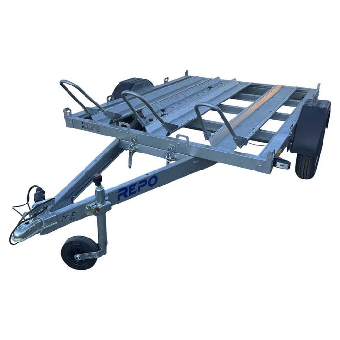 Remorca Moto Repo 750 kg 3 Motociclete 210 x115 cm  (212 x 150 cm)