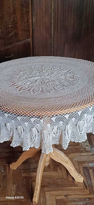 Покривки плетени на една кука