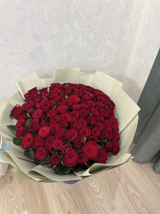 Роза 101 шт Кеше алдым жаксы