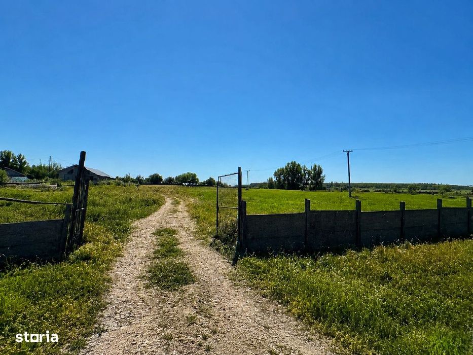 Teren intravilan 40.000 mp + hală 600 mp | Centru Ivești, Galați