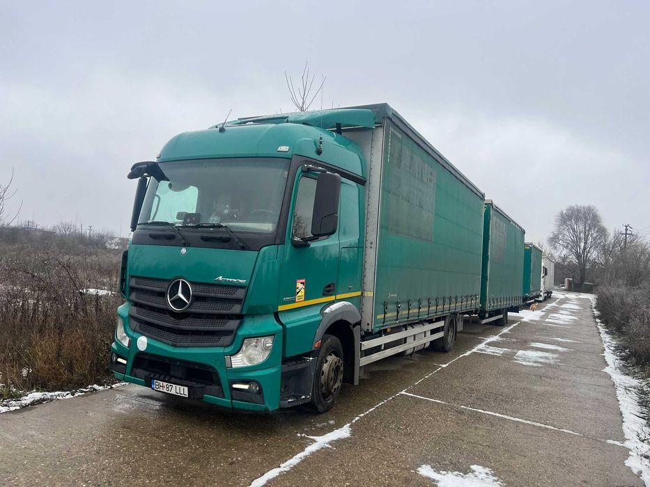 Mercedes Actros Tandem 120mc EURO6