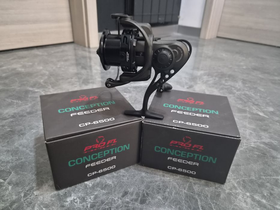 SET 2 Mulinete  Feeder PRO FL Conception  CP6500