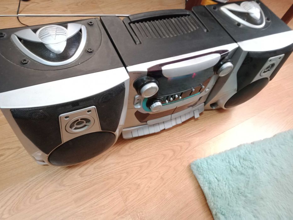 Radio casetofon dublu Domotec