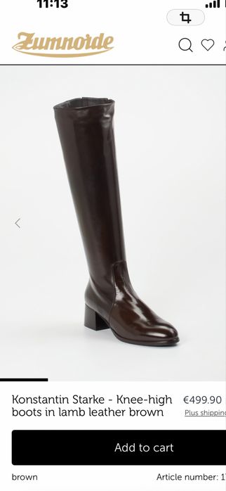 Konstantin Starke boots