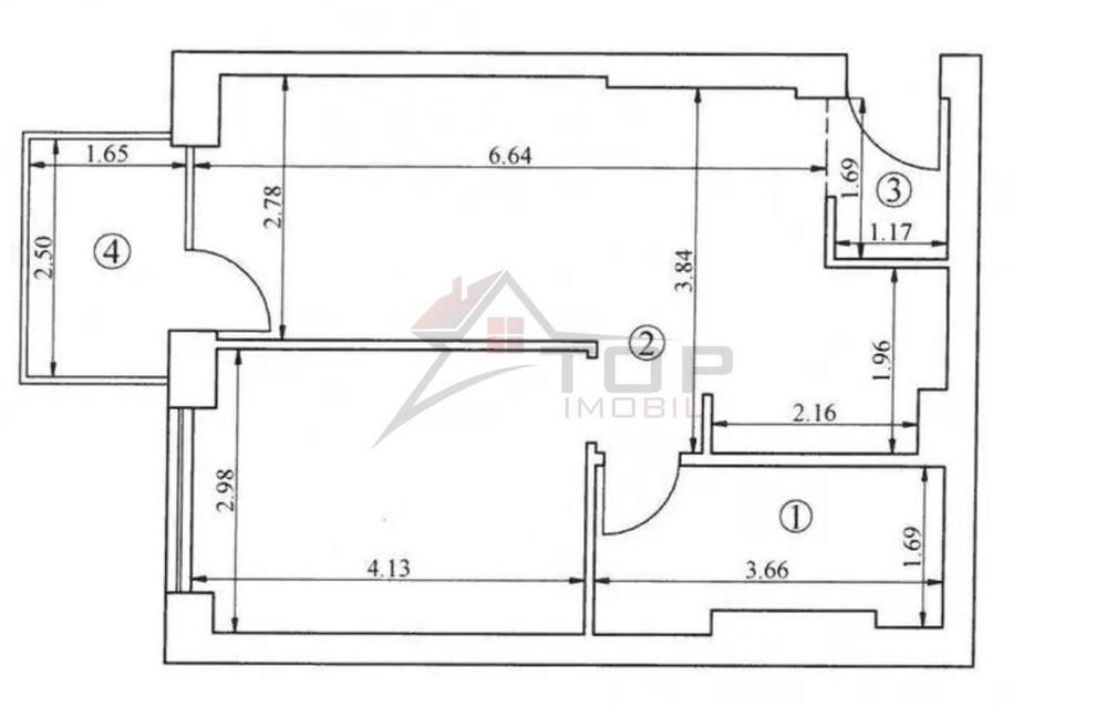 Apartament 2 camere, Podu Ros - Silk District