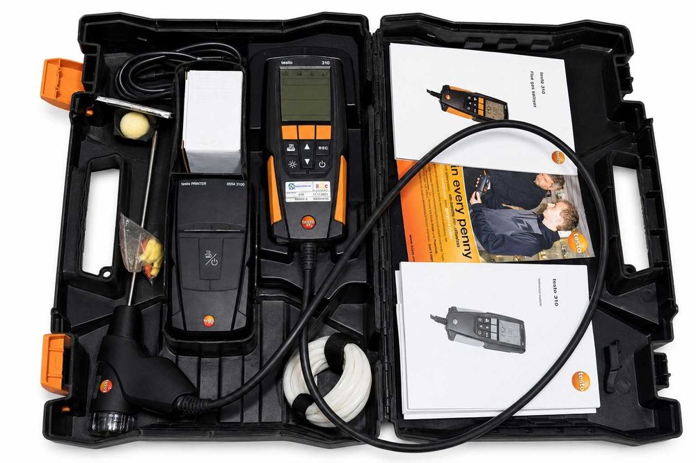 Analizor gaze Testo 310 profesional centrale si instalatii