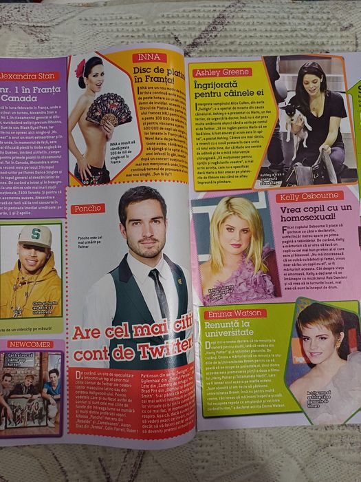 Vand revista Bravo martie 2011, completă, cu Ian&Nina, CU POSTERE cu One Republic si Lora in stare impecabilă