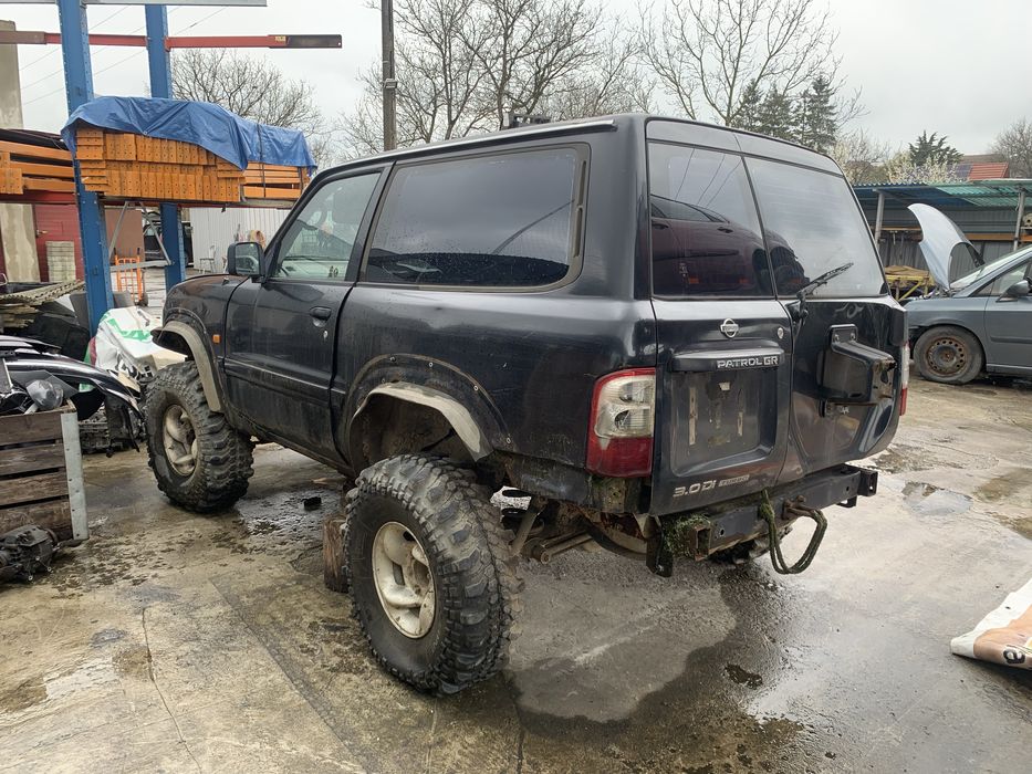 Bullbar off road fata spate original Nissan Patrol Y61